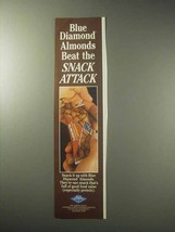 1985 Blue Diamond Smokehouse Almonds Ad - Snack - £14.53 GBP