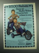 1985 Huffy Hi-Lo Trike Ad - Two Trikes In One! - £14.44 GBP