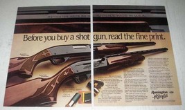 1982 Remington Ad - Model 870, Model 1100 LT-20 Shotgun - $18.49