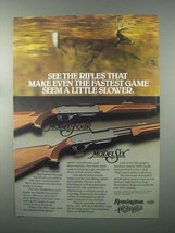 1982 Remington Model Four and Model Six Rifle Ad - $18.49