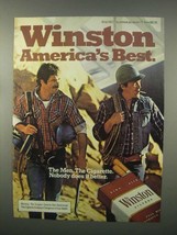 1982 Winston Cigarettes Ad - America&#39;s Best - NICE - £14.52 GBP