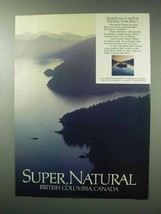 1983 British Columbia Canada Tourism Ad - Come for Fish - $18.49