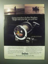 1983 Daiwa Sealine Magforce SMF 170H Reel Ad - £14.54 GBP