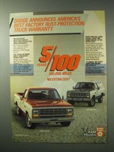 1983 Dodge Truck Ad - Ram D150, Ramcharger 4x4 - £14.78 GBP