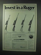 1983 First Citizens National Bank Ad - Ruger Rifles - £14.55 GBP