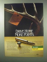 1983 Remington Core-Lokt Bullet Ad - Drive Home Points - $18.49