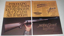 1983 Remington Model Seven Rifle Ad - Less Size - $18.49
