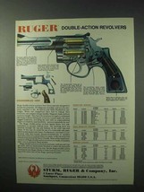 1983 Ruger Revolvers Ad - Double-Action - $18.49