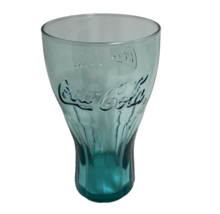 Coca-Cola Blue Soda Fountain 6 inch Promo Drinking Glass EUC - £10.47 GBP