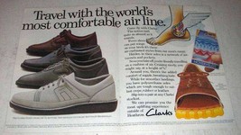 1984 Clarks Shoes Ad - Natureveldt Cityveldt - £14.44 GBP