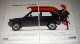 1984 Fiat Panda Car Ad - Dad's Didn't Have Headroom - £14.76 GBP