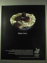 1984 Godiva Chocolate Ad - Belgian Grace - $18.49