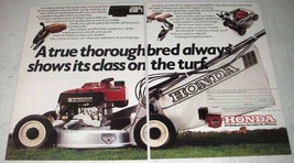 1984 Honda Lawnmower Ad - A True Thoroughbred - £14.52 GBP