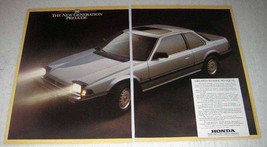 1984 Honda Prelude Ad - Created to Have No Equal - £14.52 GBP