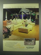 1984 Luxman High Fidelity Components Ad, T-240 K-240 - £13.82 GBP