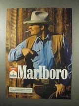 1984 Marlboro Cigarettes Ad - Cowboy, Marlboro Man - £14.50 GBP