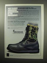 1987 Browning Nomad Gore-Tex Boots Ad - Marathon - £13.98 GBP