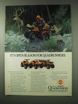 1984 Suzuki Quadrunner Ad - LT 230GE, LT 250E, LT 250EF - $18.49