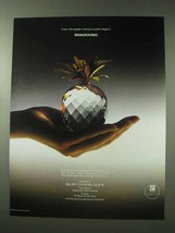 1984 Swarovski Crystal Ad - People Making a Legend - $14.99