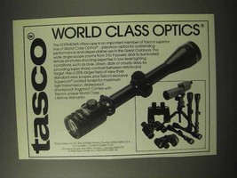 1984 Tasco IR39x40WA Riflescope Ad - World Class - $14.99
