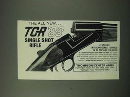 1984 Thompson / Center Arms Ad - TCR &#39;83 Rifle - $18.49