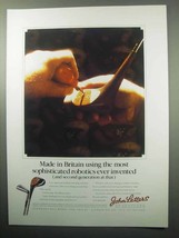 1987 John Letters of Scotland Golf Clubs Ad - Robotics - £14.52 GBP