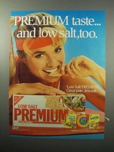 1987 Nabisco Premium Saltine Crackers Ad - Taste - $18.49