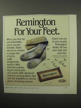 1987 Remington Wader Sock Ad - For Your Feet - $18.49
