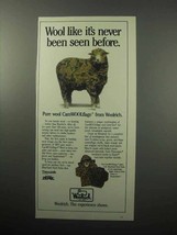 1987 Woolrich CamWOOLflage Ad - Never Been Seen Before - $18.49