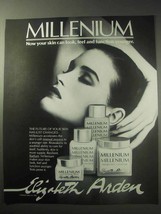 1985 Elizabeth Arden Millenium Skin Care Ad - $18.49