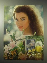 1985 Max Factor Le Jardin Perfume Ad - £14.55 GBP