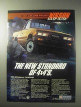 1985 Nissan 4x4 Standard Truck Ad - New Standard - $18.49