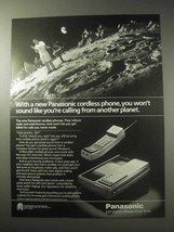 1985 Panasonic Cordless Phone Ad - Another Planet - $18.49