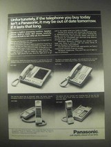 1985 Panasonic Telephones Ad - KX-T 2425 KX-T 2130 - $18.49