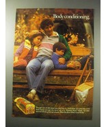 1985 Roman Meal Bread Ad - Body Conditioning - $18.49