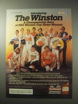 1985 Winston Cigarettes Ad - Ricky Rudd, Dale Earnhardt - £14.78 GBP