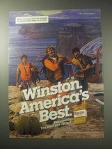 1985 Winston Lights Cigarettes Ad - America&#39;s Best - £14.72 GBP