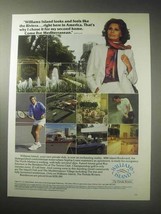 1985 Williams Island Florida Ad - Sophia Loren - £14.78 GBP