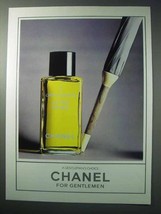 1986 Chanel Gentleman&#39;s After Shave Ad - A Choice - £14.82 GBP