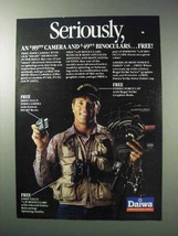 1986 Daiwa Fishing Tackle Ad - £14.78 GBP