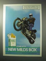 1986 Kool Cigarettes Ad - Come Up to New Milds Box - £14.27 GBP