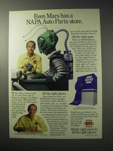 1986 NAPA Auto Parts Ad - Even Mars Has Napa - £14.48 GBP