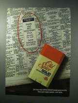1986 Old Spice Solid Deodorant Ad! - $18.49