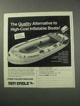 1986 Sea Eagle 8H Boat Ad - The Quality Alternative - $18.49