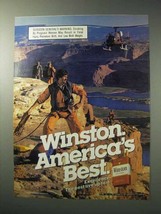 1986 Winston Cigarettes Ad - America&#39;s Best - £14.54 GBP