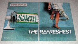 1987 2-page Salem Cigarettes Ad - The Refreshest - £14.46 GBP