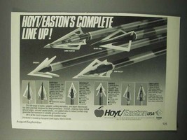 1987 Hoyt / Easton Archery Ad - Chuck-It, Black Hole - $14.99