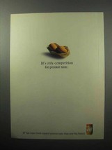 1987 Jif Peanut Butter Ad - Only Competition for Taste - £14.54 GBP