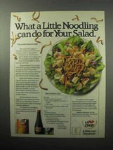 1987 La Choy Ad - Chow Mein Noodles, Soy Sauce - $18.49