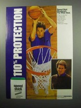 1987 Mennen Speed Stick Deodorant Ad - 110% Protection - £14.53 GBP